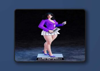 BrunoArt3D – Lois Lane – 3D Print Model STL