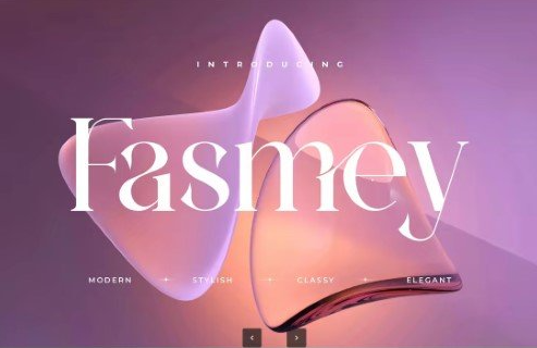 Creativemarket - Fasmey || Modern Minimalist Serif Font 1 Creativemarket FasmeyModern Minimalist Serif Font