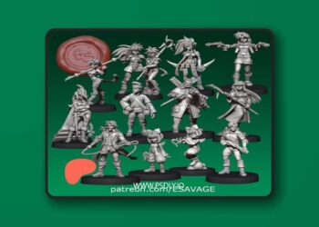 Ethan Savage Studios – September 2025 – 3D Print Model