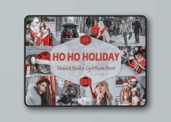 Filtergrade Ho Ho Holiday Mobile Desktop Lightroom Presets