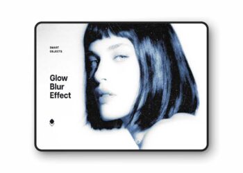 Glow Blur Photo Effect for Photoshop