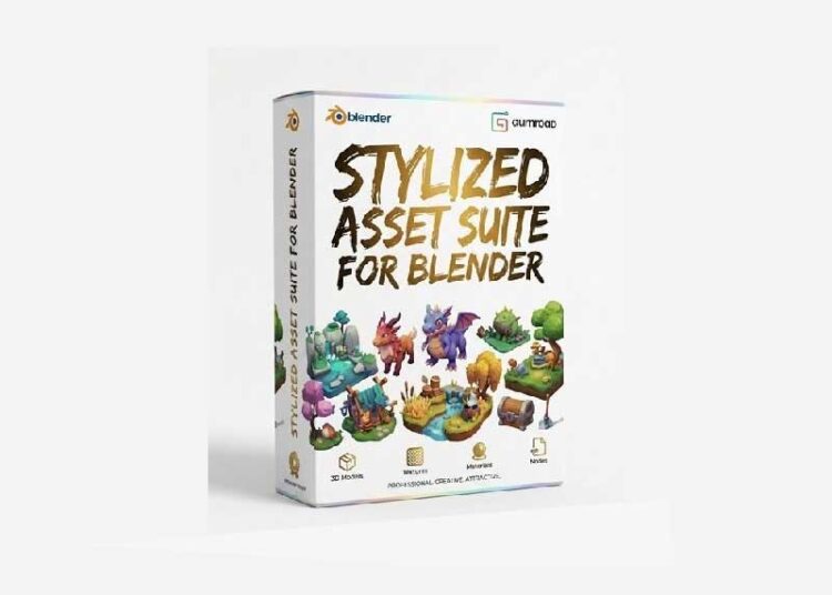 Gumroad - Stylized Asset Suite for Blender v4.2 Pro 1 Gumroad Stylized Asset Suite for Blender v4.2 Pro