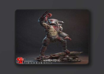 H3LL creator – Predator – 3D Print Model STL