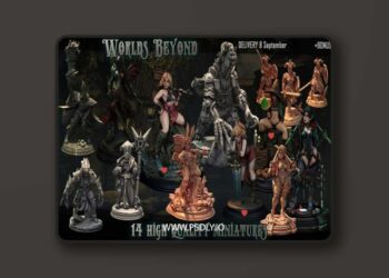 HardWitch Games – September 2025 – Worlds Beyond – 3D Print Model