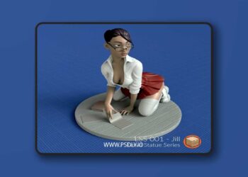 LSS 001 Jill – 3D Print Model STL