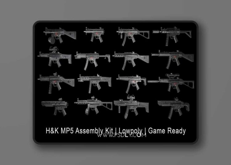 MP5 Firearm - Assembly Kit (4.26+) 1 MP5 Firearm - Assembly Kit (4.26+)