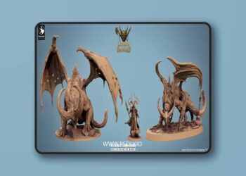 Rescale Miniatures – September 2025 – Legion of the Damned – 3D Print Model