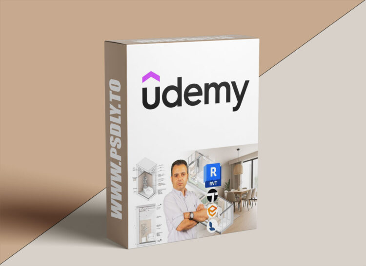 Udemy – Revit 2026: Interior Design + Modeling + Rendering From Zero 1 Revit 2026: Interior Design + Modeling + Rendering From Zero
