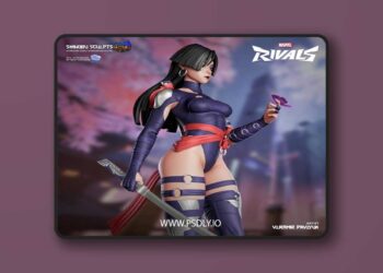 Shinobu Sculpts – Psylocke – 3D Print Model STL