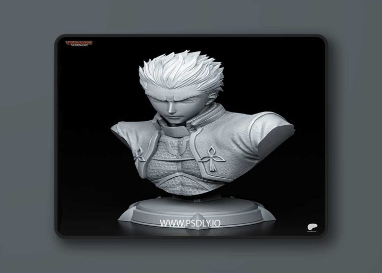 Tanuki Figures – Archer – Fatestay night Bust – 3D Print Model STL 1 Tanuki Figures – Archer – Fatestay night Bust – 3D Print Model STL