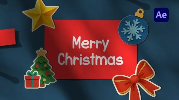 Videohive - Xmas Paper Craft Pinboard Memories - 61045693 1 Videohive Xmas Paper Craft Pinboard Memories 61045693