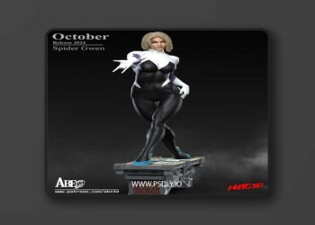 Abe3D – Spider Gwen 2 – 3D Print Model STL
