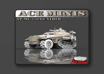 Ace Minis – SP.MV .250 Gunther – 3D Print Model