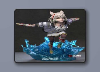 Azerama – Xenoblade Chronicles – Mio – 3D Print Model STL