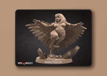 Bite the Bullet – Marina the Sorceress – 3D Print Model STL