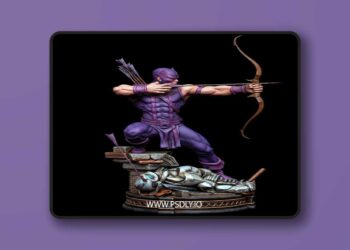 Black Owl Customs – Hawkeye – 3D Print Model STL