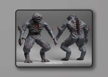BlenderKit Monsters Pack 3 3D Model 5 BlenderKit Monsters Pack 3 3D Model