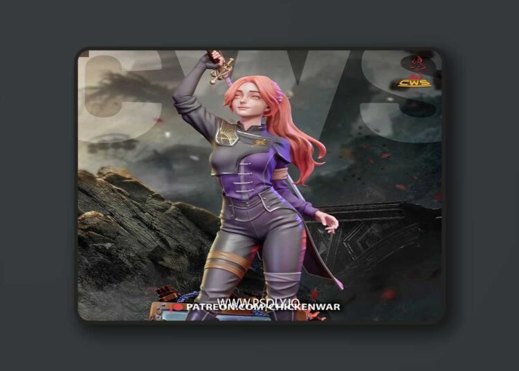 CW Studio – Maelle – 3D Print Model STL 1 CW Studio – Maelle – 3D Print Model STL