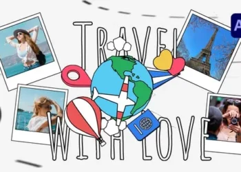 Cartoon Style Travel Opener