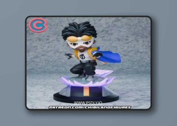 Chibi Land Figures – Static Shock – 3D Print Model STL 7 Chibi Land Figures – Static Shock – 3D Print Model STL