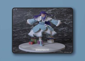 Christmas Ai Hoshino by Zultra – 3D Print Model STL 6 Christmas Ai Hoshino by Zultra – 3D Print Model STL