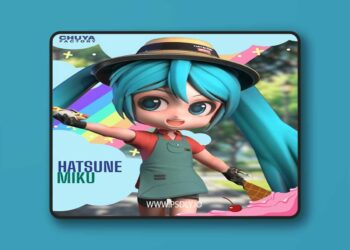 Chuya Factory – Hatsune Miku Chibi – 3D Print Model STL