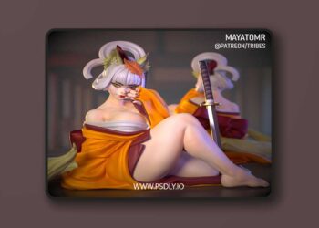 Foxspirit – Mayatomr – 3D Print Model STL 4 Foxspirit – Mayatomr – 3D Print Model STL