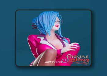 Freyas Fantasys – Vanessa – 3D Print Model STL