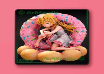Gr8Tech – Monogatari – Shinobu Oshino – 3D Print Model STL