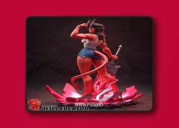 H3LL Creator – Dispatch – Malevola – 3D Print Model