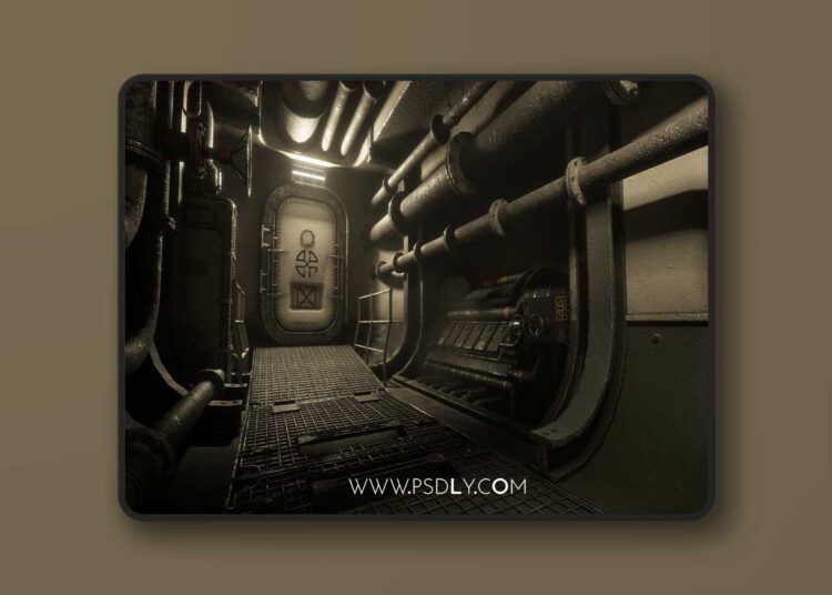 Industrial Submarine (5.3 – 5.6) for Unreal Engine 1 Industrial Submarine (5.3 – 5.6)
