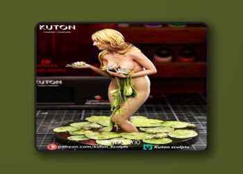 Kuton Figurines – The Lily – 3D Print Model STL