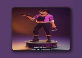 LA3Design – Dispatch – Invisigal – 3D Print Model STL