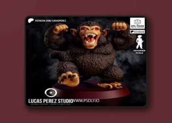 Lucas Perez – Goku Ozaru – 3D Print Model STL