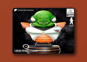 Lucas Perez – Guido Bust – 3D Print Model STL