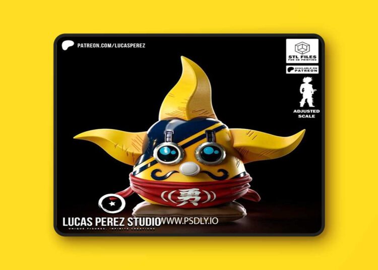 Lucas Perez – Sogeking Daruma – 3D Print Model STL 1 Lucas Perez – Sogeking Daruma – 3D Print Model STL