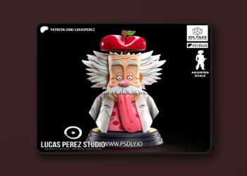 Lucas Perez – Vega Punk Busto – 3D Print Model STL