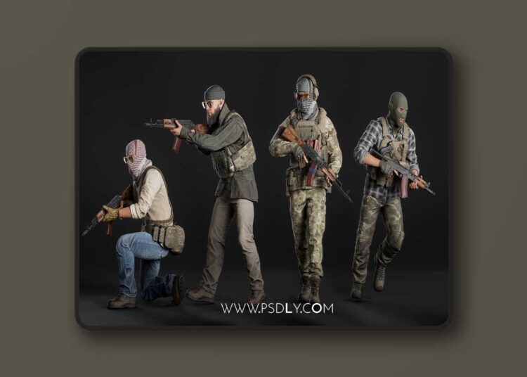 Middle East Military Characters (5.0 – 5.6) 1 Middle East Military Characters (5.0 – 5.6)