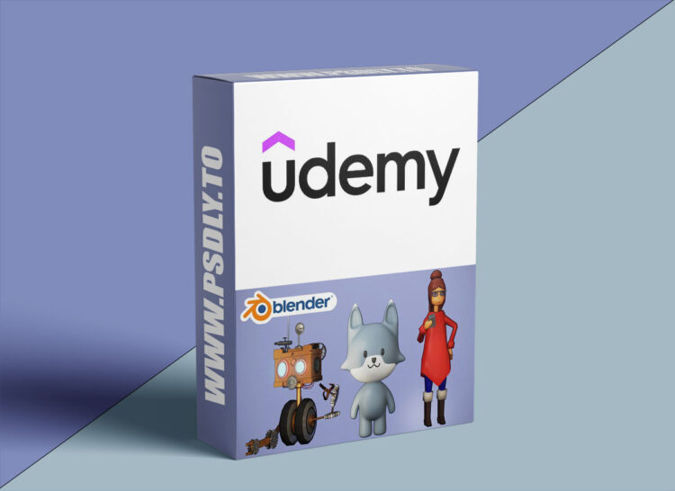 Udemy – Modéliser et animer des personnages 3D avec Blender ! 1 Modéliser et animer des personnages 3D avec Blender !