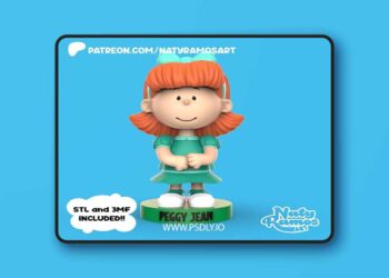 Naty Ramos – Peggy – 3D Print Model STL