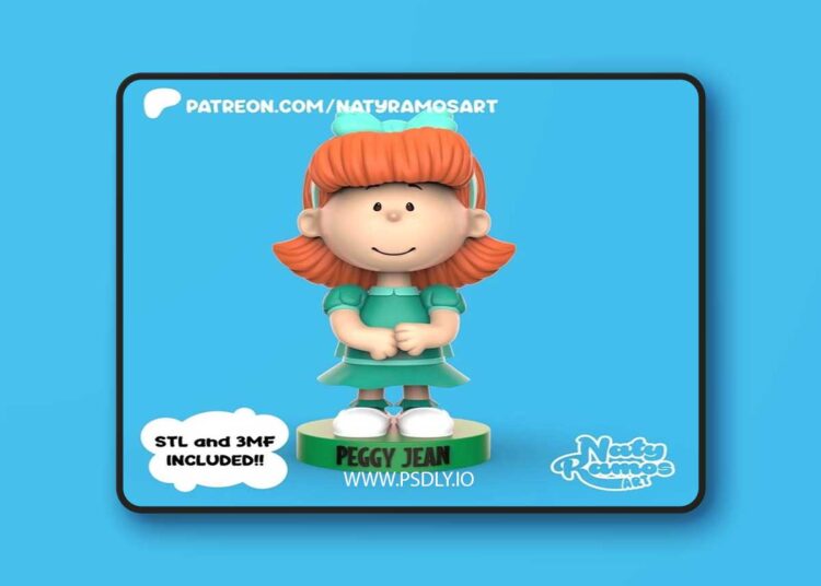 Naty Ramos – Peggy – 3D Print Model STL 1 Naty Ramos – Peggy – 3D Print Model STL