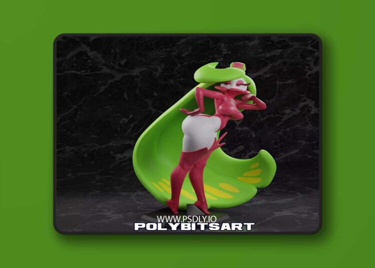 PolyBitsArt – Tsareena – 3D Print Model 1 PolyBitsArt – Tsareena – 3D Print Model