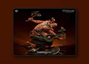 PolyMind Studio – Jaguar God – 3D Print Model STL