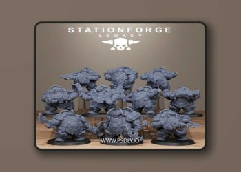 Station Forge Legacy – Ironvale Bulkguards – 3D Print Model