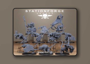 Station Forge Legacy – Rotfang Melee Infantry – 3D Print Model