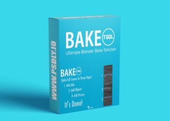 SuperhiveMarket - BakeTool v2.6 for Blender 5 SuperhiveMarket BakeTool v2.6 for Blender