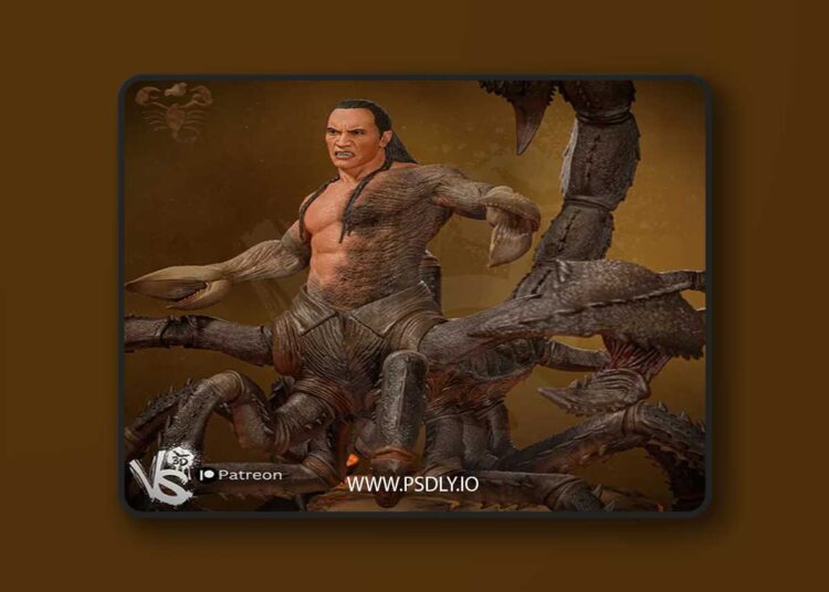 VS3D – The Scorpion King Mummy Returns – 3D Print Model STL 1 VS3D – The Scorpion King Mummy Returns – 3D Print Model STL