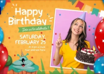 Videohive - Happy Birthday Intro || Happy Birthday Invitation - 42721284 5 Videohive Happy Birthday Intro Happy Birthday Invitation 42721284