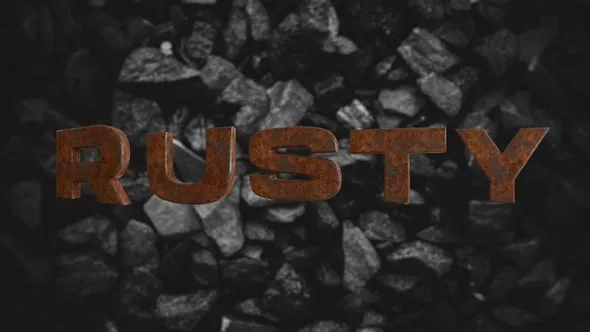 Videohive - Rusty Metal Font - 61701895 1 Videohive Rusty Metal Font 61701895