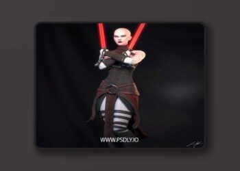 Abe3D – Asajj Ventress – 3D Print Model STL